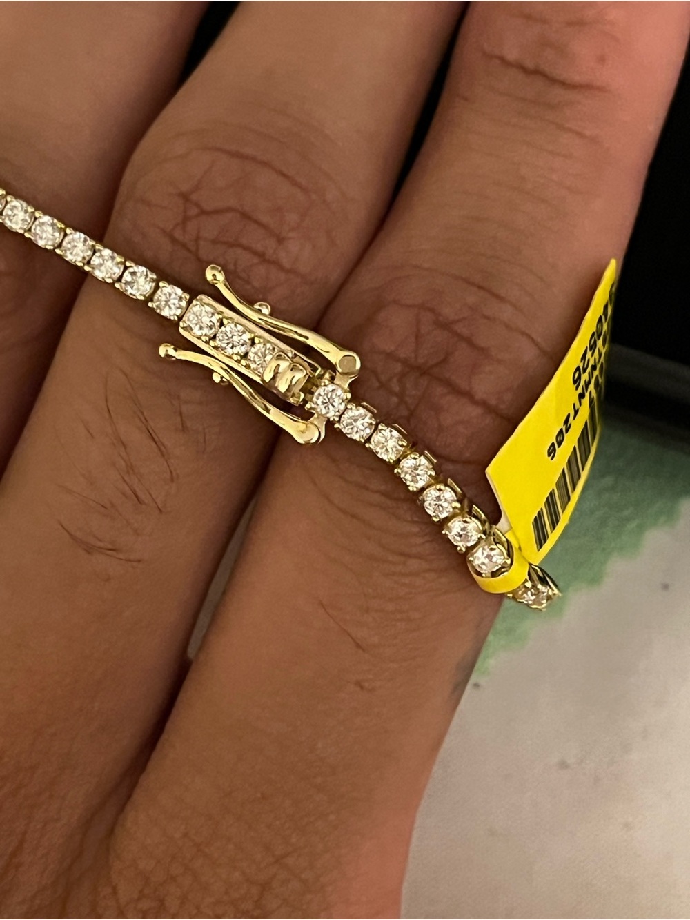 Gold 925 Tennis Bracelet - Women Jewelry